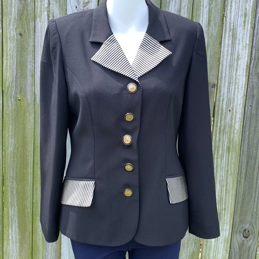 Glory of New York,blk.Blazer,Nautical,Business